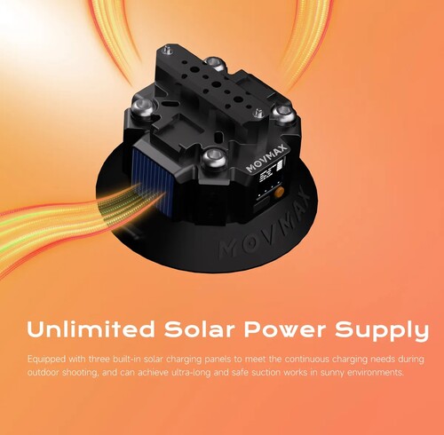 Movmax Solar Electronic Suction Cup for Blade Arm (4.5