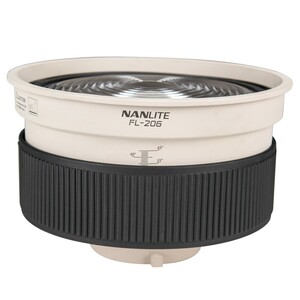 Nanlite FL-20G Fresnel Lens for Forza 300/500 (with barndoor) - Thumbnail