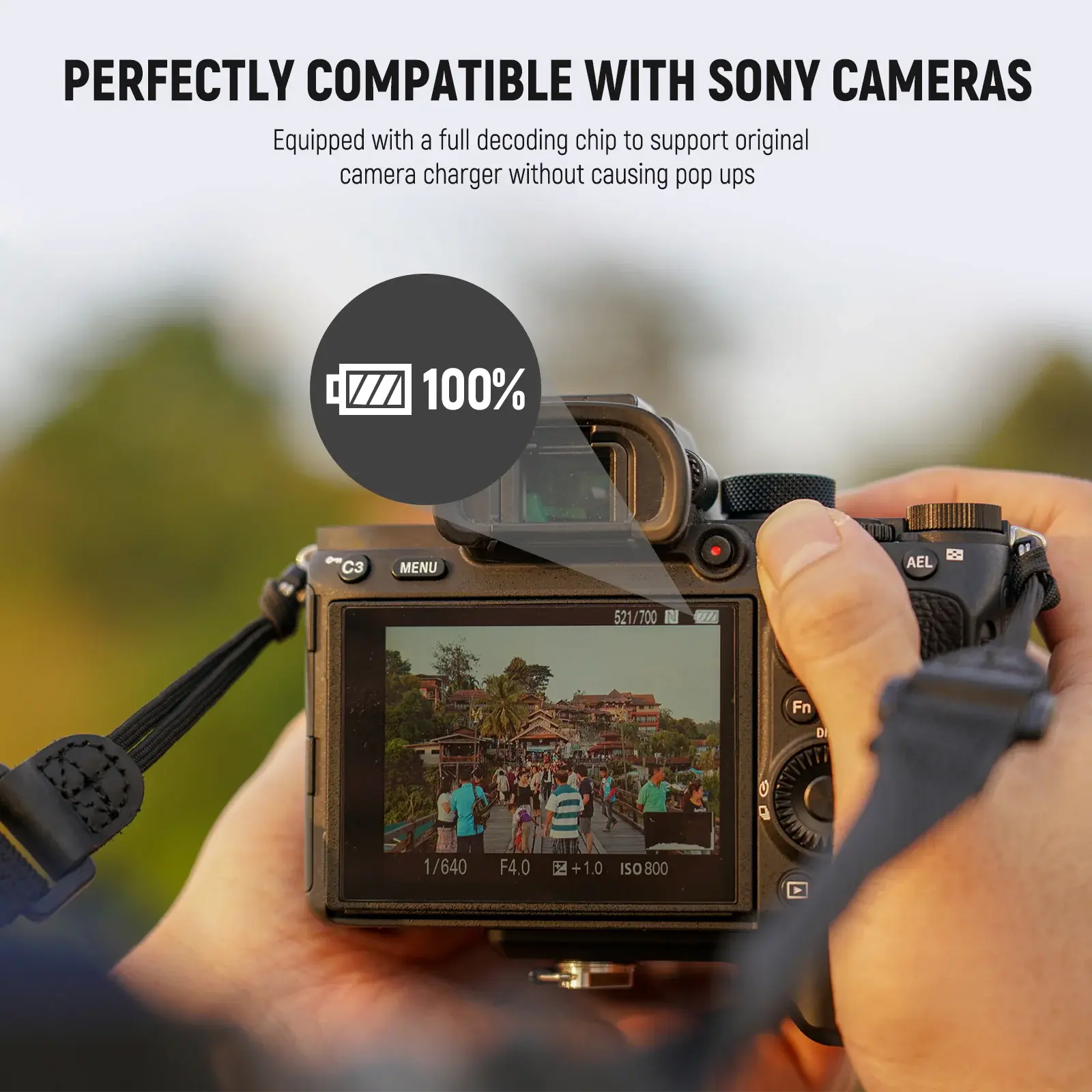 Neewer 2400mAh NP-FZ100 Yedek Batarya (Sony Uyumlu) - Thumbnail