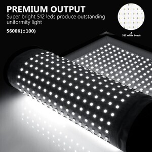 Neewer 30x53cm Katlanabilir 512 LED Işık Paneli (10096943) - Thumbnail