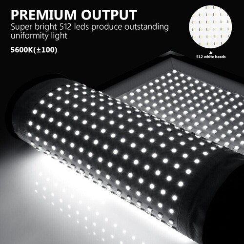 Neewer 30x53cm Katlanabilir 512 LED Işık Paneli (10096943)