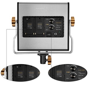 Neewer 480 LED Bi-Color 2&prime;li Video Işık Seti (JYLED-500S 2'li set) - Thumbnail