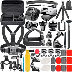 Neewer - Neewer 53 in 1 GoPro Aksiyon Kamera Aksesuar Kiti (10086930)