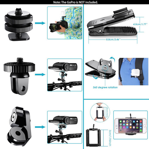 Neewer 53 in 1 GoPro Aksiyon Kamera Aksesuar Kiti (10086930)