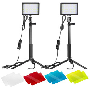 Neewer - Neewer 5600K USB LED İkili Video Işık Kiti (10100791)