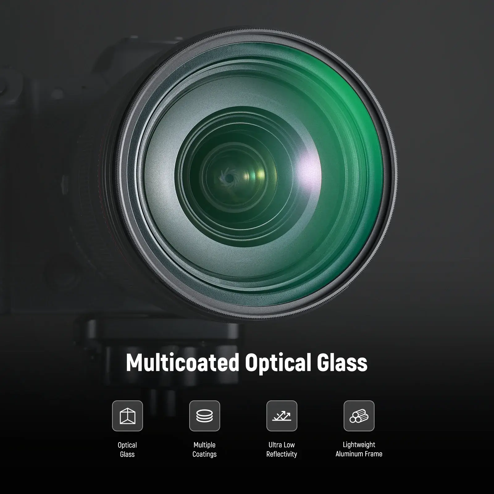 Neewer 82mm 1/8 Black Diffusion Sinematik Efekt Filtresi - Thumbnail