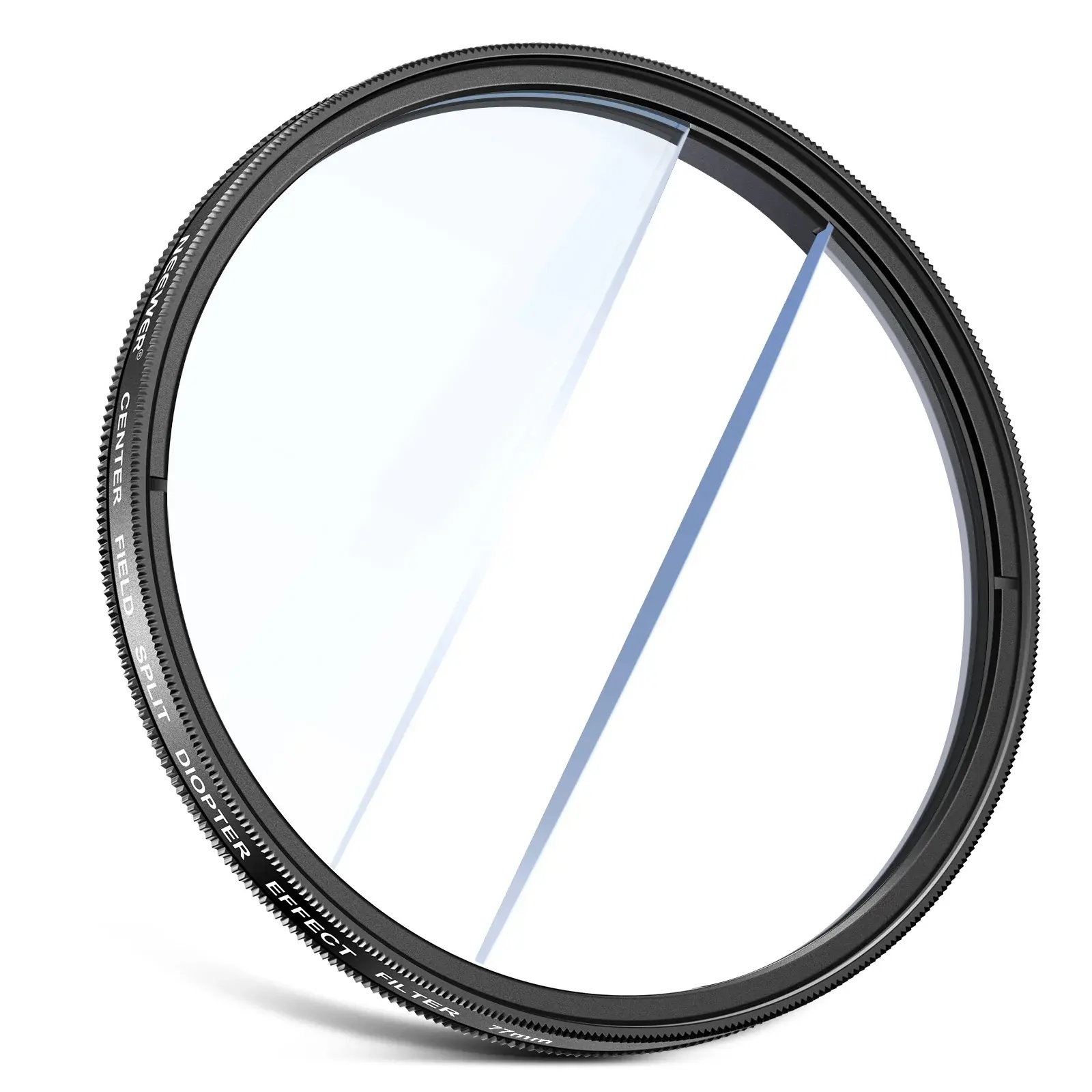 Neewer - Neewer 82mm Center Field Split Diopter Effect Filter Sinematik Özel Efekt Filtresi