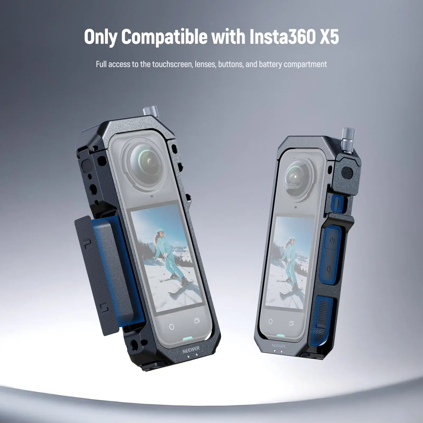Neewer AC033 Insta360 X5 İçin Kamera Kafesi