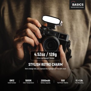 Neewer - NEEWER BASICS Z120 SE Mini Kamera Flaş (1)