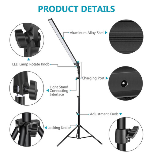 Neewer BH-30S 60 LED İkili Tüp Işık Kiti (10096805)