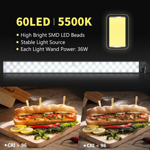 Neewer BH-30S 60 LED İkili Tüp Işık Kiti (10096805)