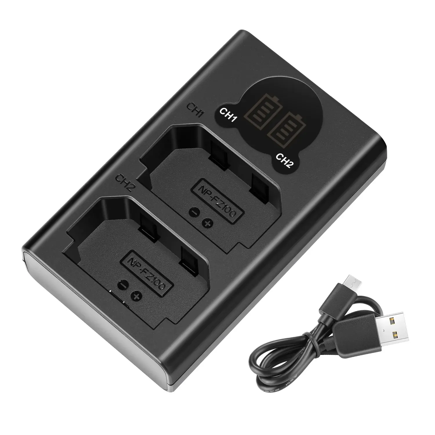 Neewer - Neewer Dual USB Charger (Sony NP-FZ100 Uyumlu İkili Şarj Cihazı)