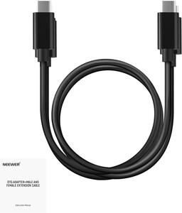 Neewer - Neewer LM6 Type-C Yüksek Hızlı Veri ve Şarj Kablosu (İkili Paket)