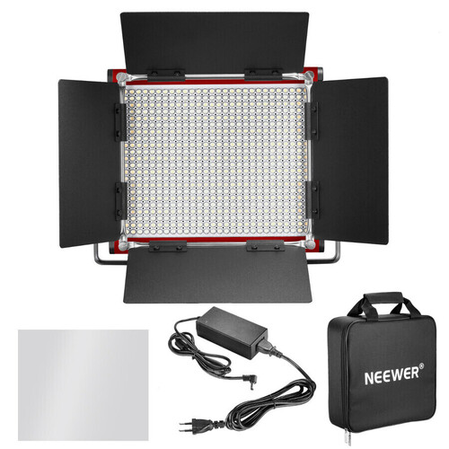 Neewer NL-660 Red Bi-color Dimerli 3360 Lümen Video 3'lü Led Işık Seti