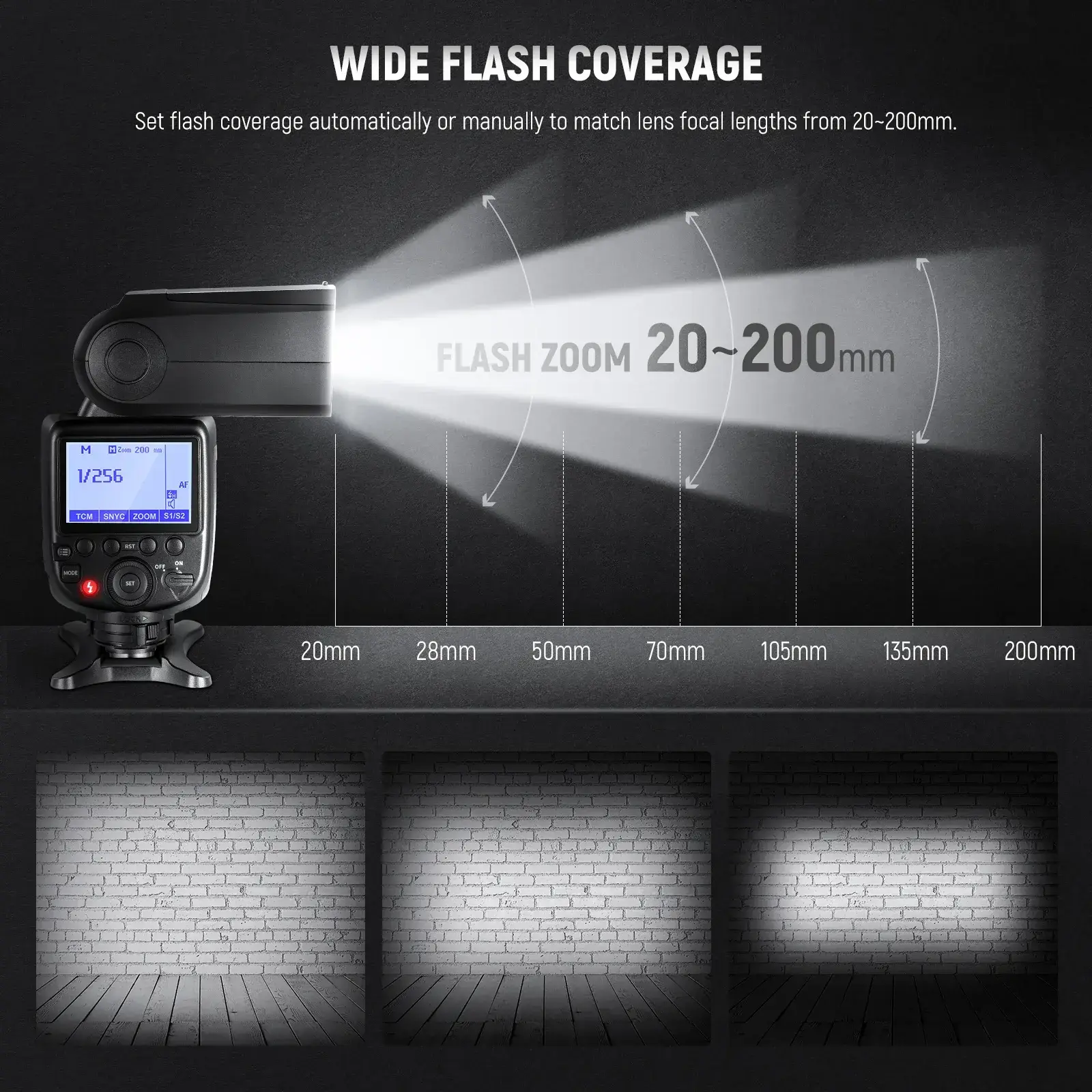 Neewer NW700-S TTL Flaş Speedlite - Sony Uyumlu - Thumbnail