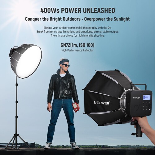 Neewer Q4 400Ws 2.4G TTL Ürün Çekim Seti (Çadır)