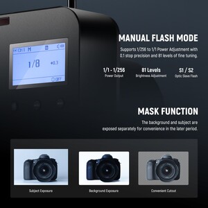 Neewer Q4 400Ws 2.4G TTL Ürün Çekim Seti (Çadır) - Thumbnail