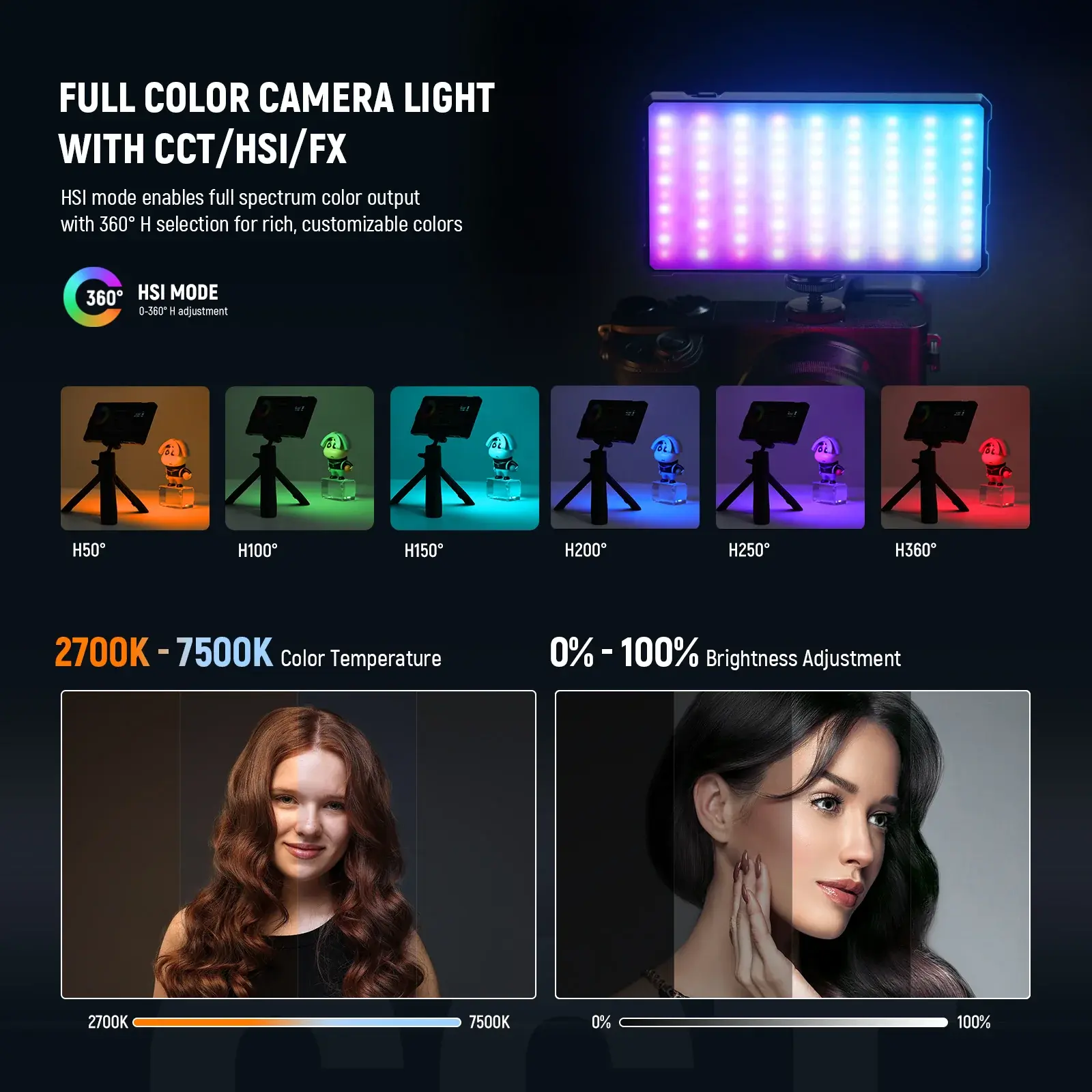 NEEWER SL90C RGB Mini Mobil Video Işığı - Thumbnail