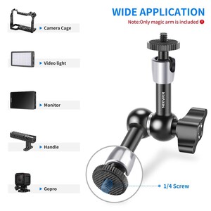 Neewer ST-15 5.9'' 15cm 1/4'' Vidalı Magic Arm - Thumbnail