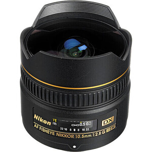 Nikon 10.5mm f/2.8G ED DX Balıkgözü Lens - Thumbnail