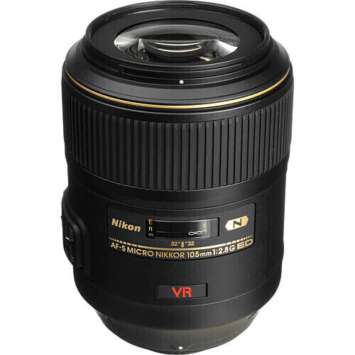 Nikon 105mm f/2.8G VR IF-ED Micro Lens