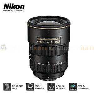 Nikon AF-S DX Zoom-NIKKOR 17-55mm f/2.8G IF-ED Lens - Thumbnail
