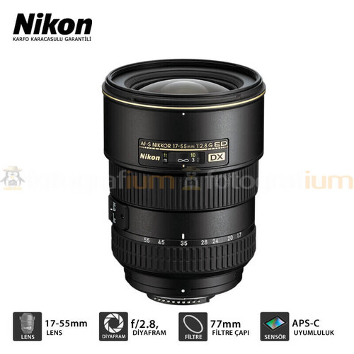Nikon AF-S DX Zoom-NIKKOR 17-55mm f/2.8G IF-ED Lens