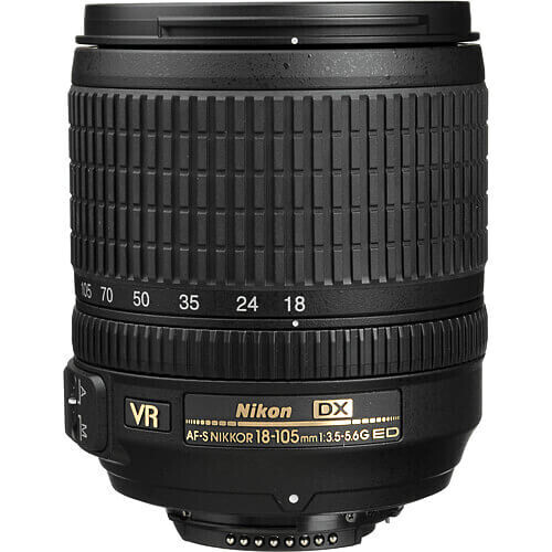 Nikon AF-S DX NIKKOR 18-105mm f/3.5-5.6G ED VR Lens