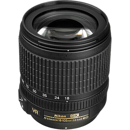 Nikon 18-105mm f/3.5-5.6G ED VR AF-S DX Lens