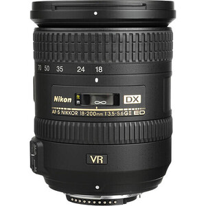 Nikon 18-200mm f/3.5-5.6G IF-ED VR II Lens - Thumbnail