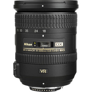 Nikon - Nikon AF-S DX NIKKOR 18-200mm f/3.5-5.6G ED VR II Lens (1)