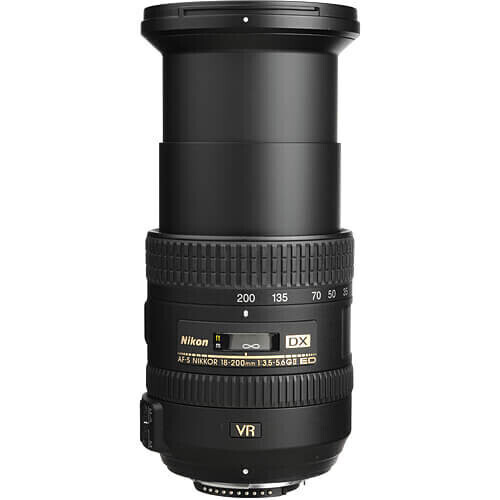 Nikon 18-200mm f/3.5-5.6G IF-ED VR II Lens