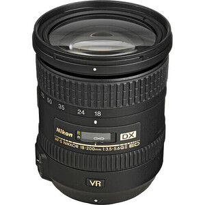 Nikon 18-200mm f/3.5-5.6G IF-ED VR II Lens - Thumbnail
