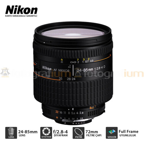 Nikon 24-85mm f/2.8-4D IF Lens