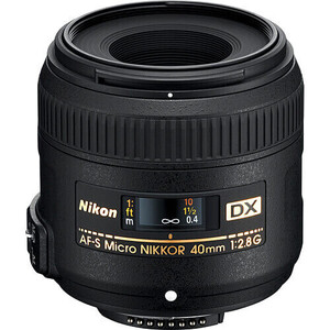 Nikon 40mm f/2.8G AF-S DX Micro Lens - Thumbnail