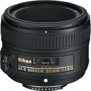 Nikon - Nikon AF-S NIKKOR 50mm f/1.8G Lens