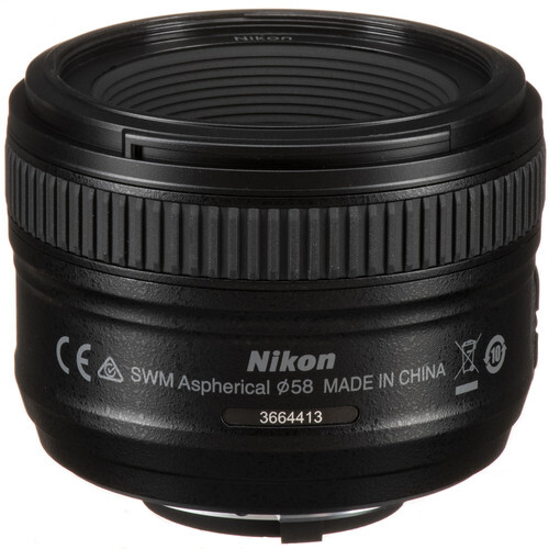 Nikon AF-S NIKKOR 50mm f/1.8G Lens