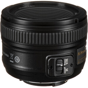 Nikon AF-S NIKKOR 50mm f/1.8G Lens - Thumbnail