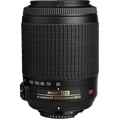 Nikon 55-200mm f/4-5.6G AF-S IF-ED VR II Lens