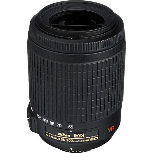 Nikon 55-200mm f/4-5.6G AF-S IF-ED VR II Lens
