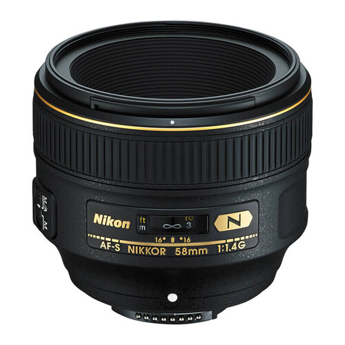 Nikon 58mm f/1.4G DSLR Lens