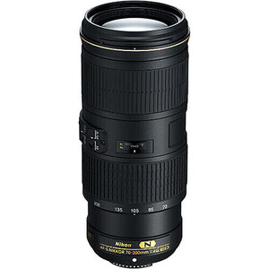 Nikon 70-200mm f/4G ED VR Telefoto Zoom Lens - Thumbnail