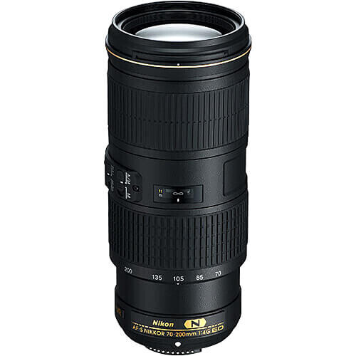 Nikon 70-200mm f/4G ED VR Telefoto Zoom Lens
