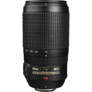 Nikon 70-300mm f/4.5-5.6G AF-S IF-ED VR Lens - Thumbnail