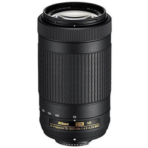 Nikon 70-300mm AF-P f/4.5-6.3 DX ED VR Lens - Thumbnail