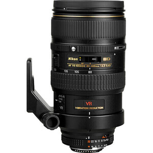 Nikon - Nikon AF-S NIKKOR 80-400mm f/4.5-5.6G ED VR Lens