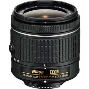 Nikon AF-P DX 18-55mm F/3.5-5.6G Lens - Thumbnail