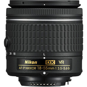 Nikon AF-P DX 18-55mm F/3.5-5.6G VR Lens - Thumbnail