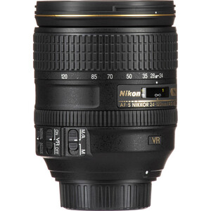 Nikon AF-S NIKKOR 24-120mm f/4G ED VR Lens - Thumbnail