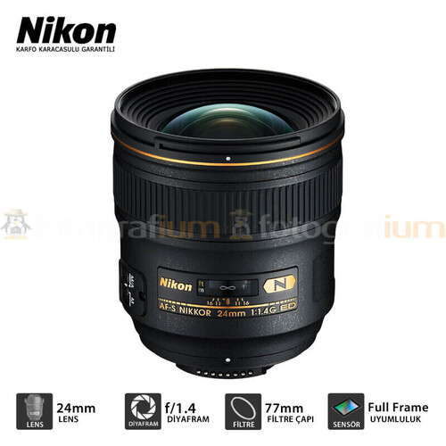 Nikon AF-S 24mm f/1.4G ED Lens